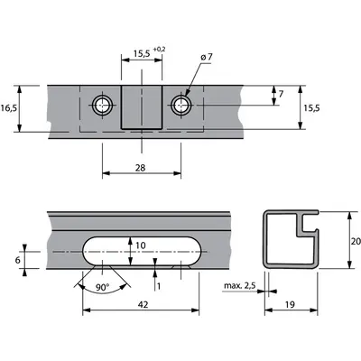 Петли мебельные Hettich Комплекты (Германия) петля мебельная hettich sensys 95° для алюминиевых фасадов с доводчиком, 52мм, с мп (с 2-мя евровинтами)