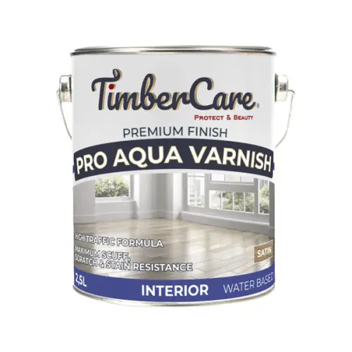 Масла и лаки для дерева TimberCare лак на акриловой основе timbercare pro aqua varnish, полуматовый, 2,5л