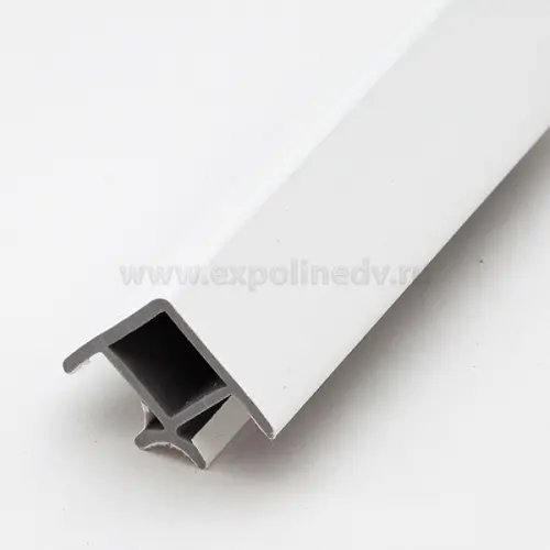 Цоколь кухонный белый глянец заглушка для цоколя scilm 100 мм (угол 90°)