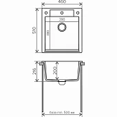 Мойки Polygran мойка кухонная polygran модель argo 460 серый