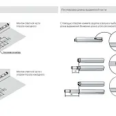 Механизмы открывания, демпферы ответная часть механизма impulse, серая на саморезах